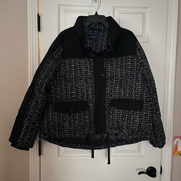 Gant Tweed down jacket large - Picture 4 of 4